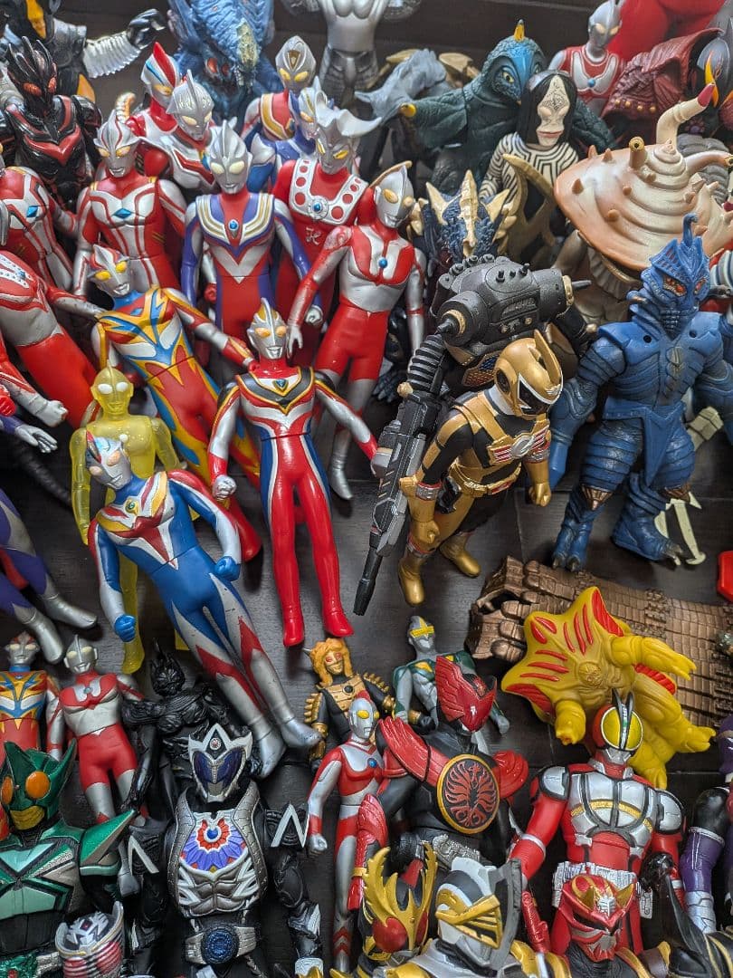 ウルトラマン・仮面ライダー フィギュアセット