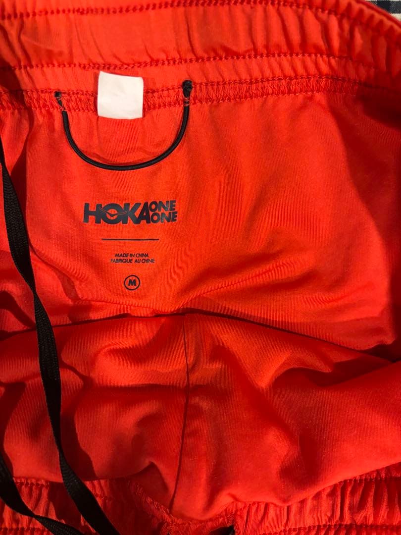 希少！HOKAONEONEオレンジ 3インチインナー付きパンツ Mサイズ