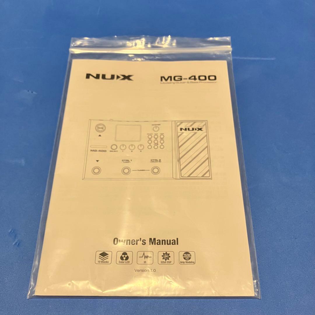 【美品】NUX MG-400 マルチエフェクター