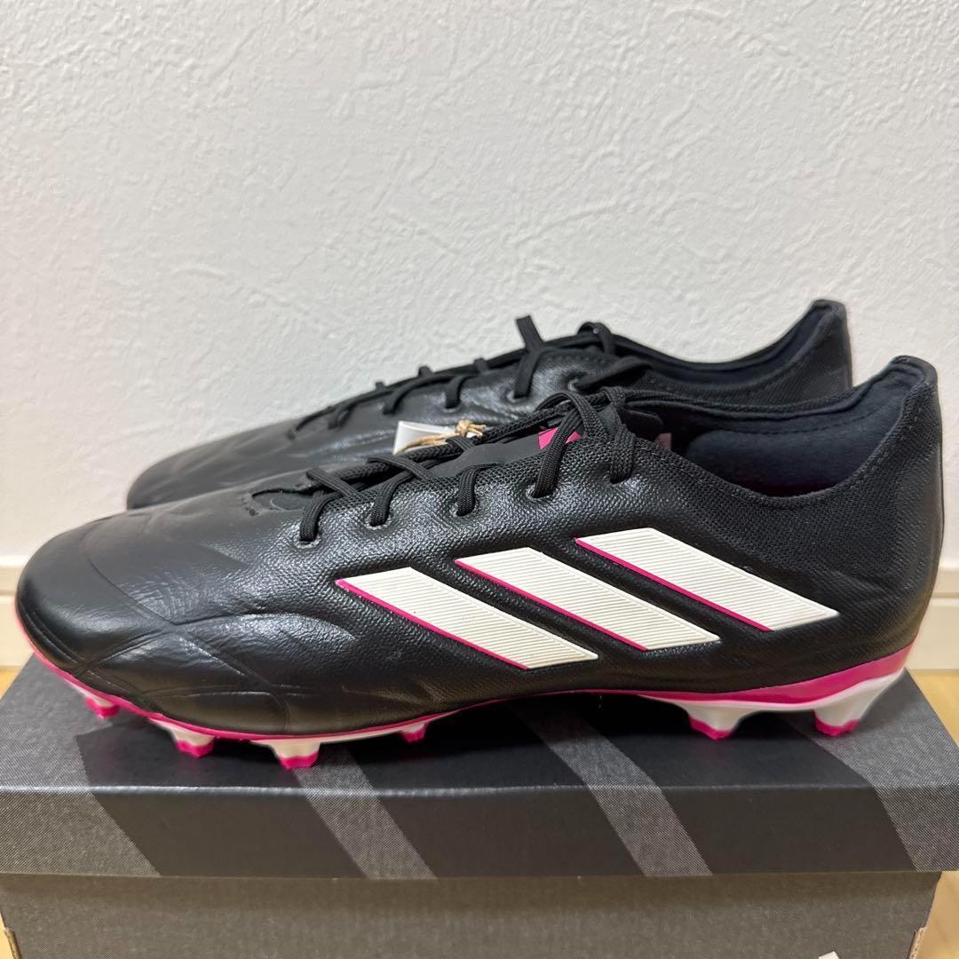 新品　adidas コパピュア.2 HG/AG サッカー　スパイク　黒　25.5