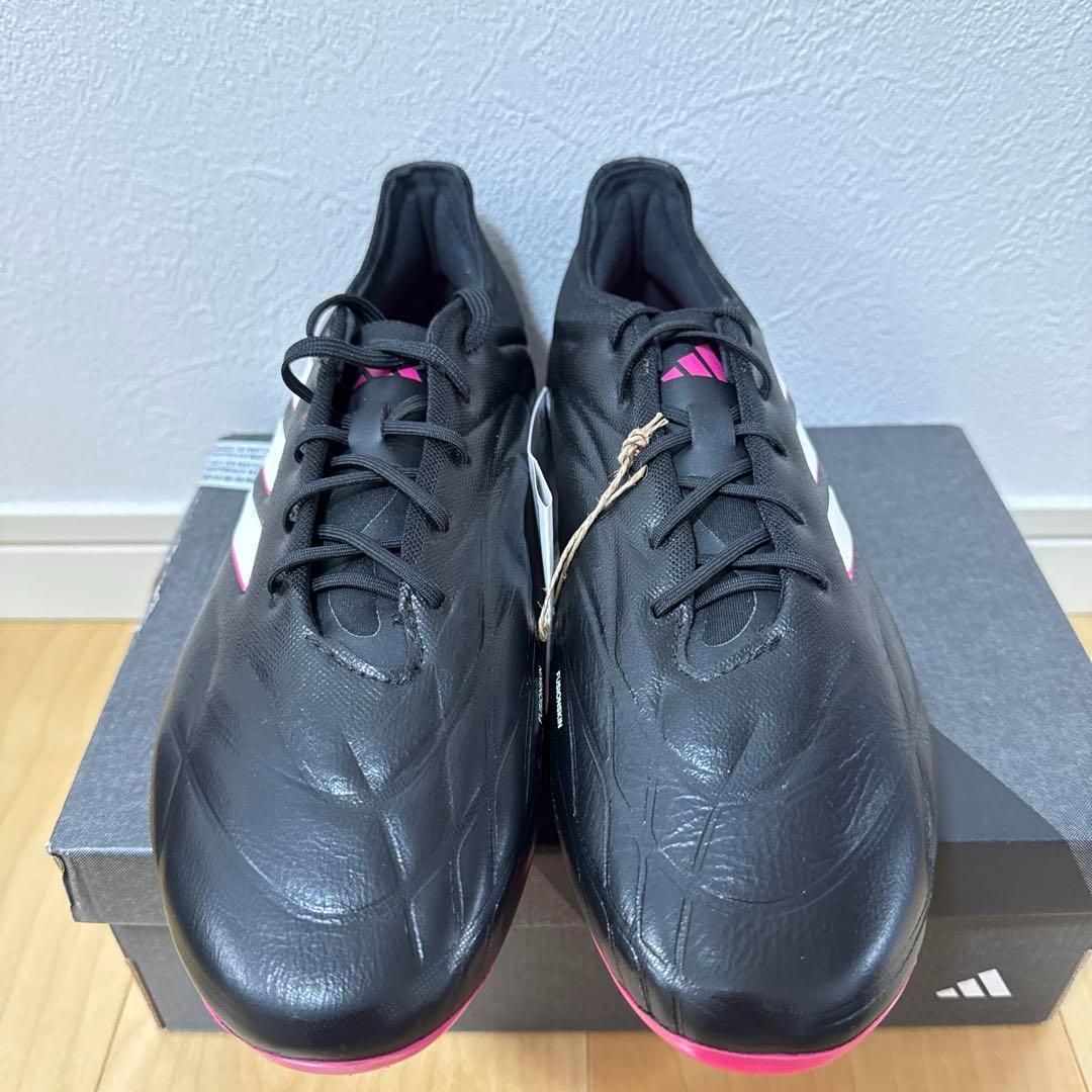 新品　adidas コパピュア.2 HG/AG サッカー　スパイク　黒　25.5