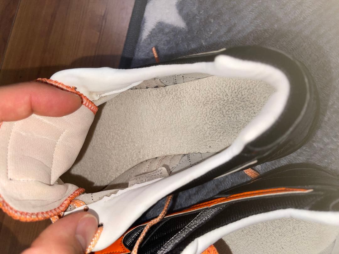 Mizuno ブラック/オレンジ 砲丸投げシューズ　26.5cm