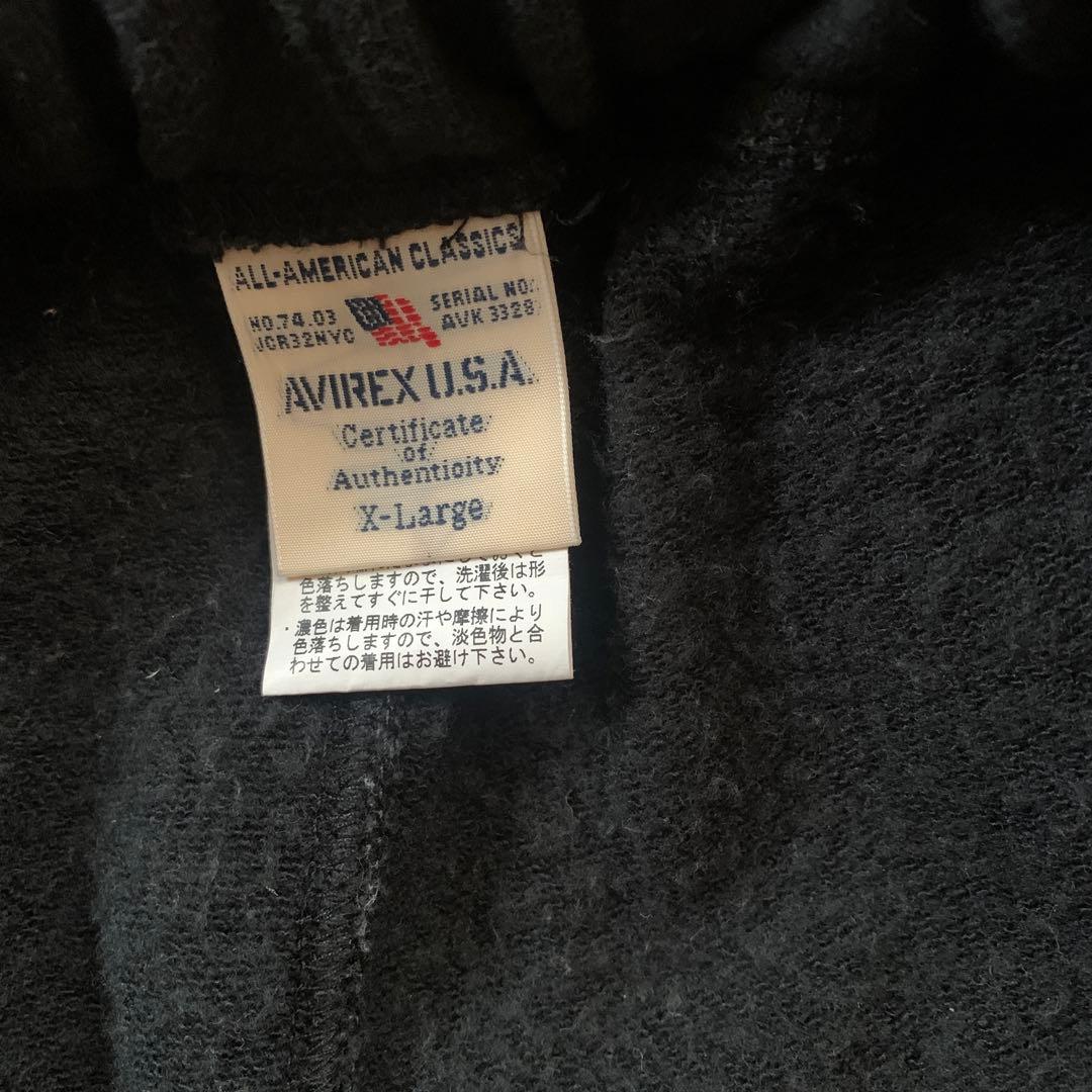 AVIREX USA【アビレックス】スウェット上下セット　XL