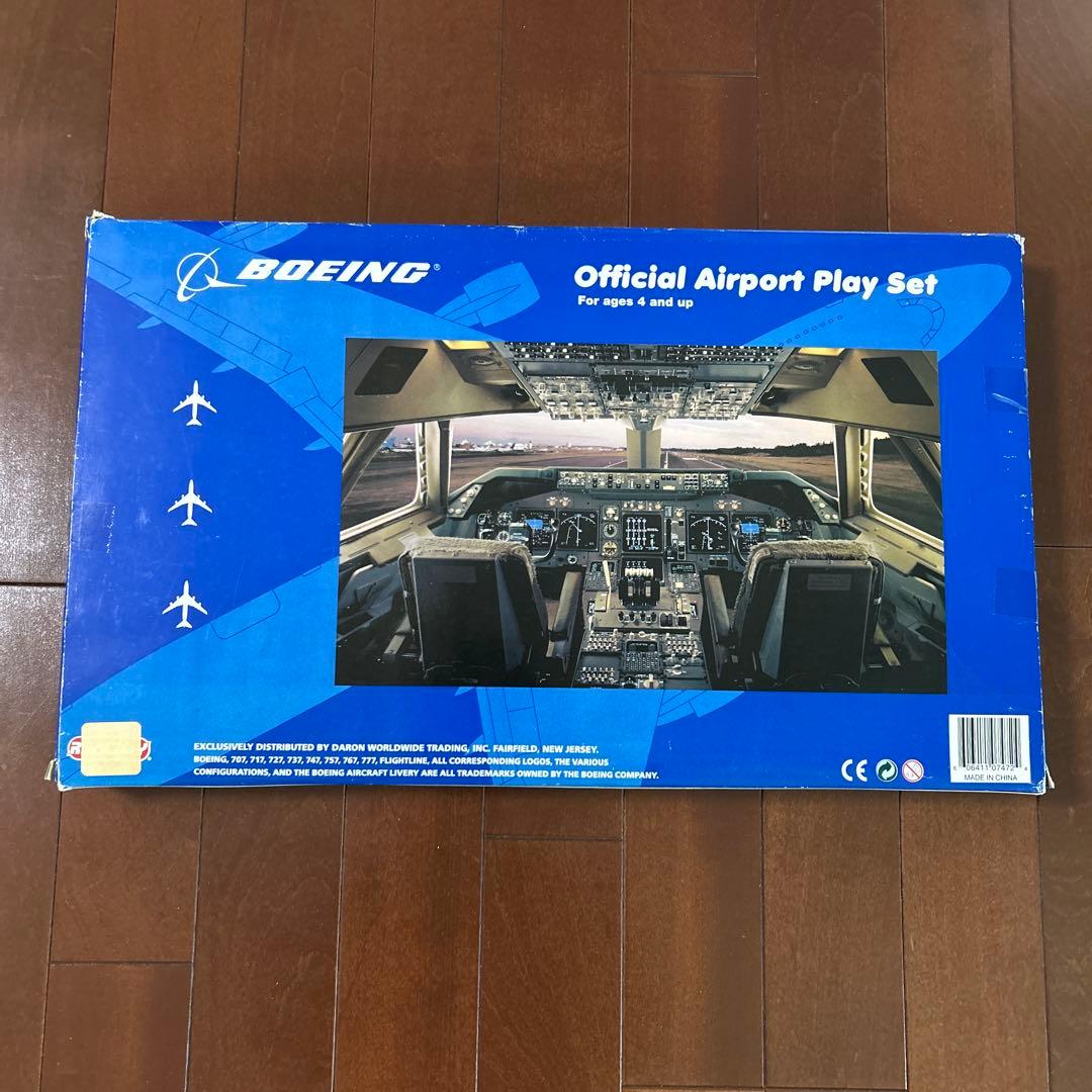 BOEING 飛行機模型 official Airport Play Set