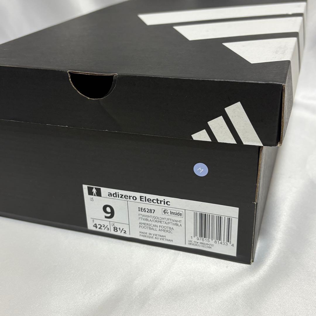 Adizero Electric Ⅱ Cleats WHT/GLD 27.0　M