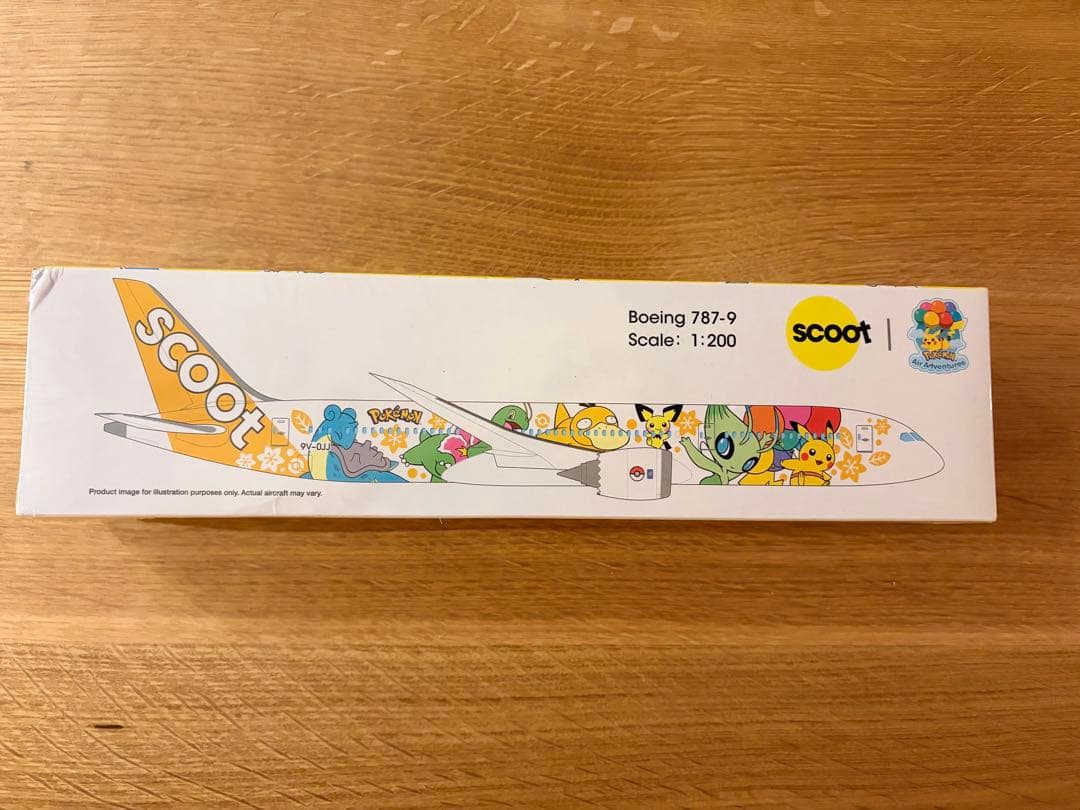 Scoot Boeing 787 限定ポケモンモデル 1:200