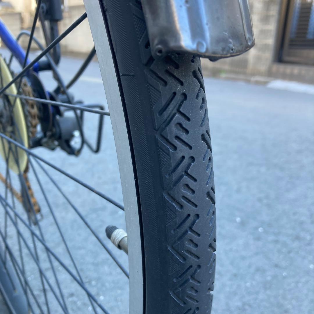 BRIDGESTONE 電動アシスト自転車 青