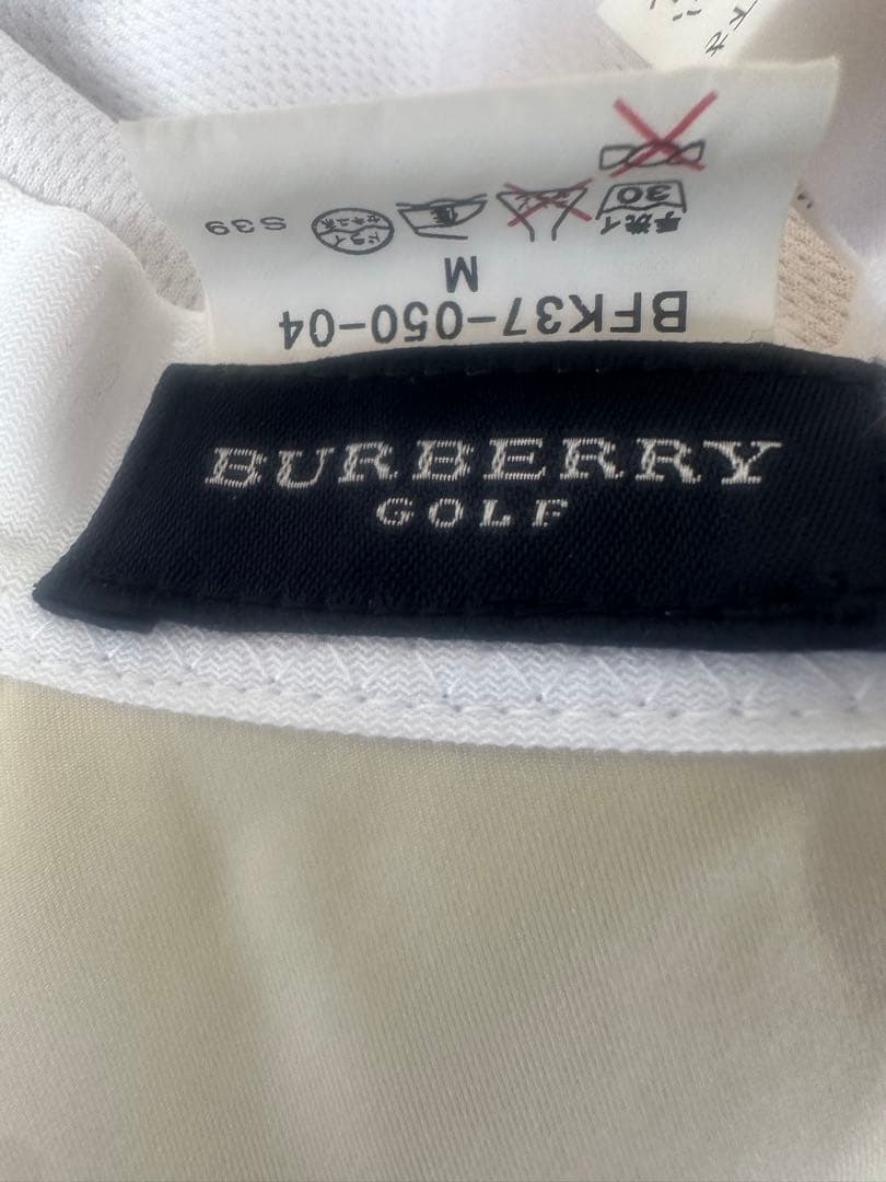 BURBERRY バケットハット ホワイト