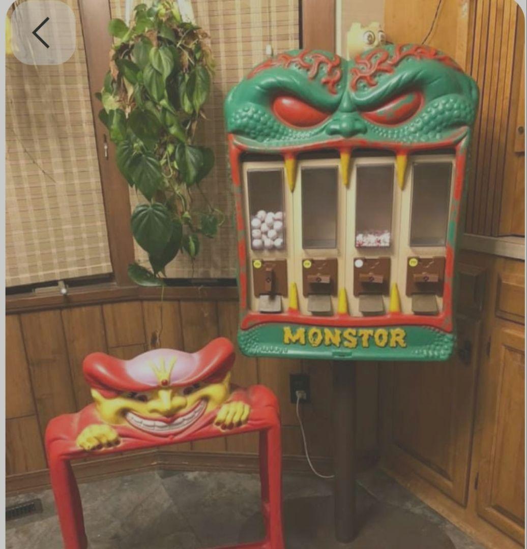 MONSTOR モンスター ガムマシーン　ビンテージ　1988年