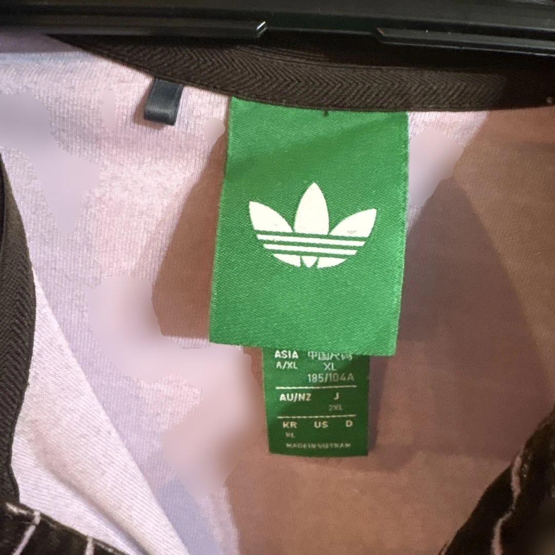 adidas ストライプ 長袖ポロシャツ XL ゴルフ　着用私服で短時間1回