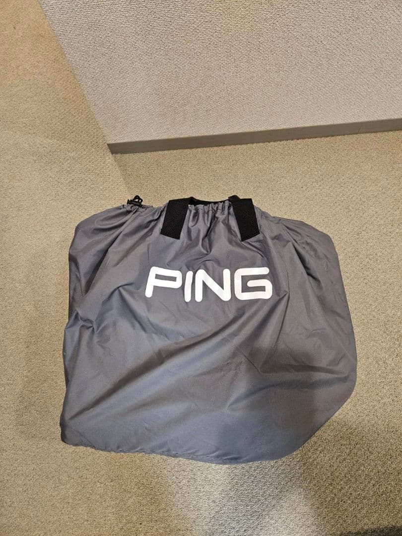 美品PINGピンゴルフ用ハードトラベルバッグケース　中古品　折り畳み可能です。