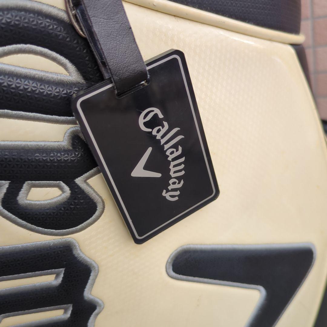 Callaway キャラウェイキャディーバッグ アイボリー、ブラック