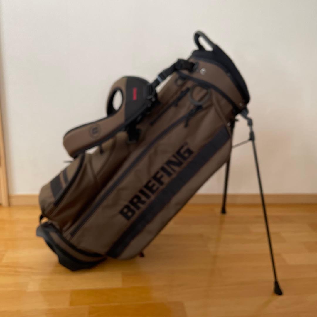 【美品】BRIEFING GOLF キャディバックCR-4 #03