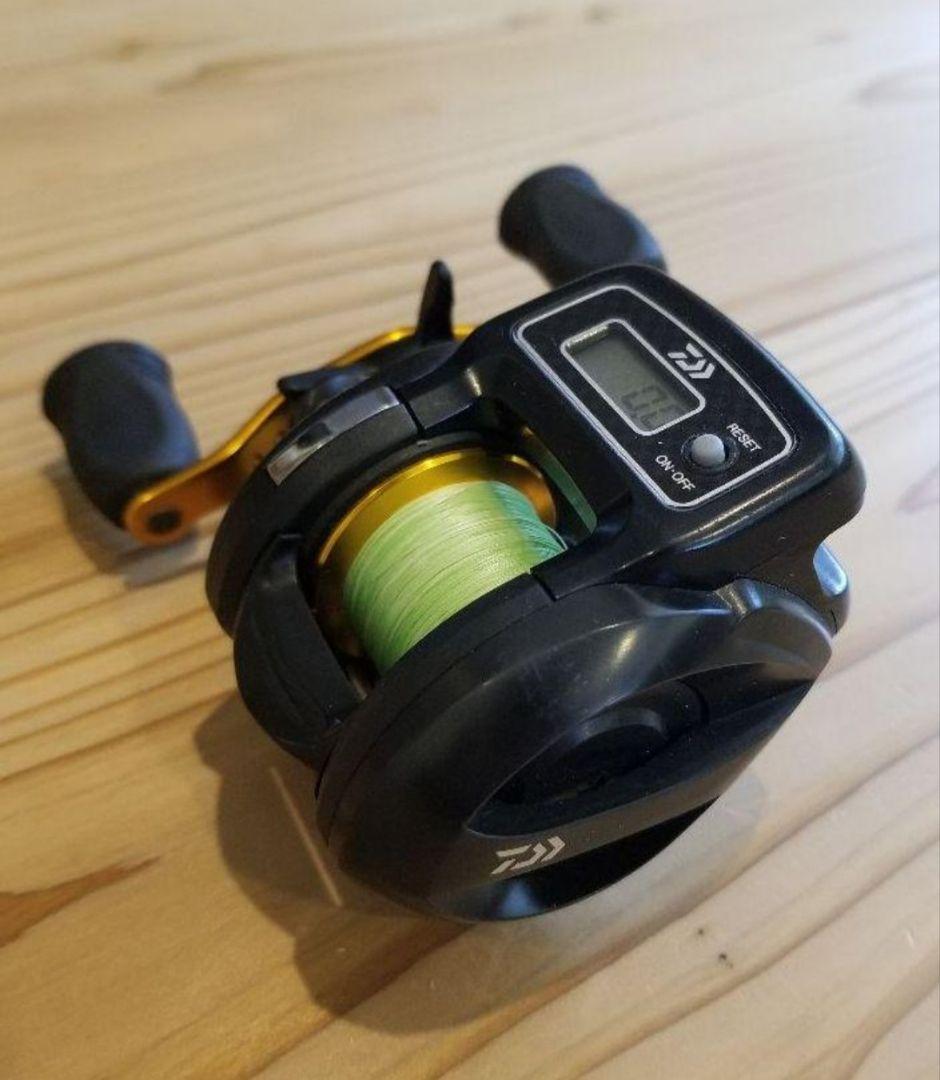 こ*ー様 Daiwa　カウンター付きベイトリール