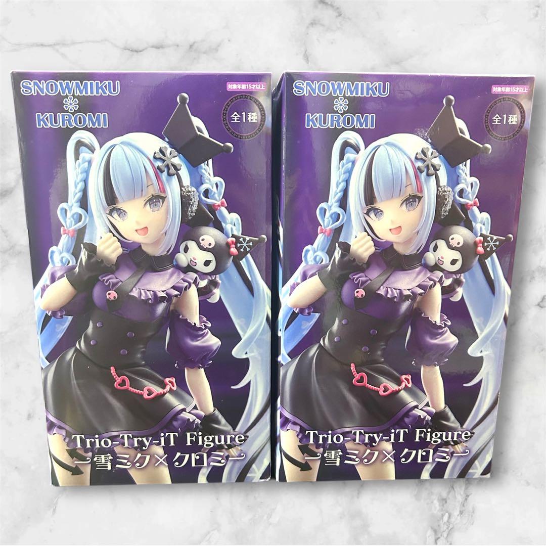 【新品未使用】雪ミク × クロミTrio-Try-iT Figure 2体セット