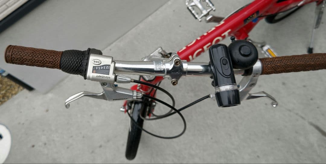 PEUGEOT 折り畳み自転車　コリブリ　レッド(北海道、沖縄除く)