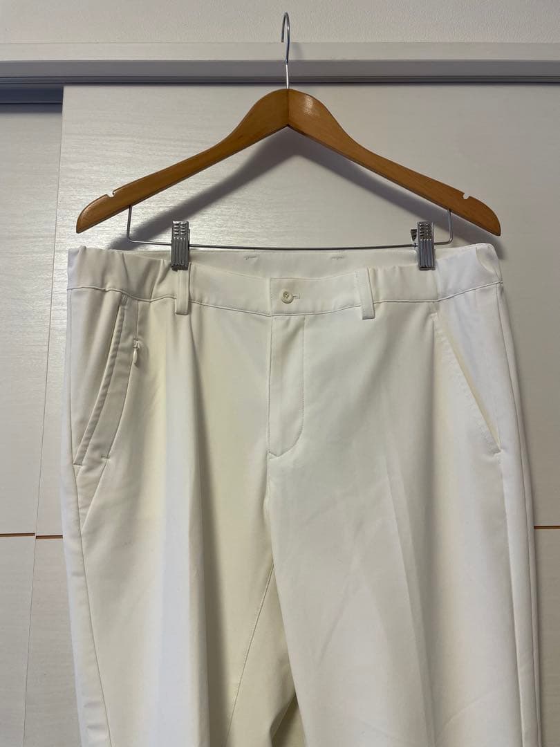 【美品】ビームスゴルフ　BEAMSGOLF パンツ　ホワイト　メンズ日本製　50