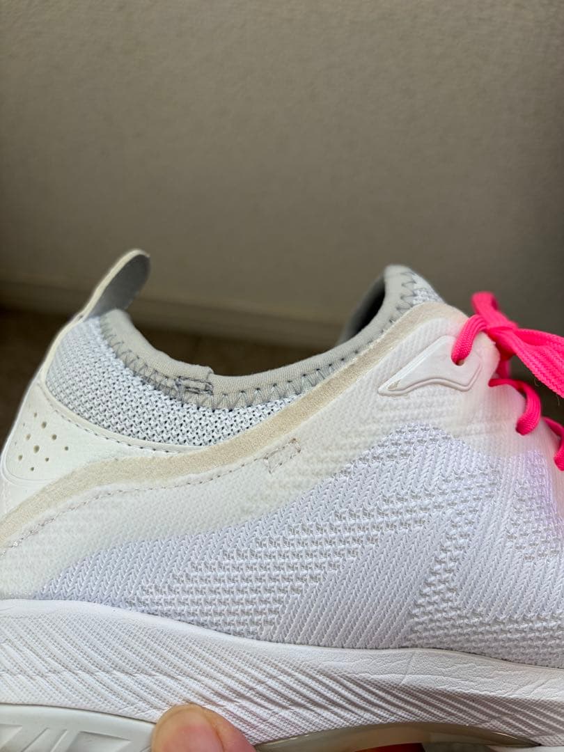 【レア】asics GLIDE NOVA FF3 バッシュ　白プレミア紫