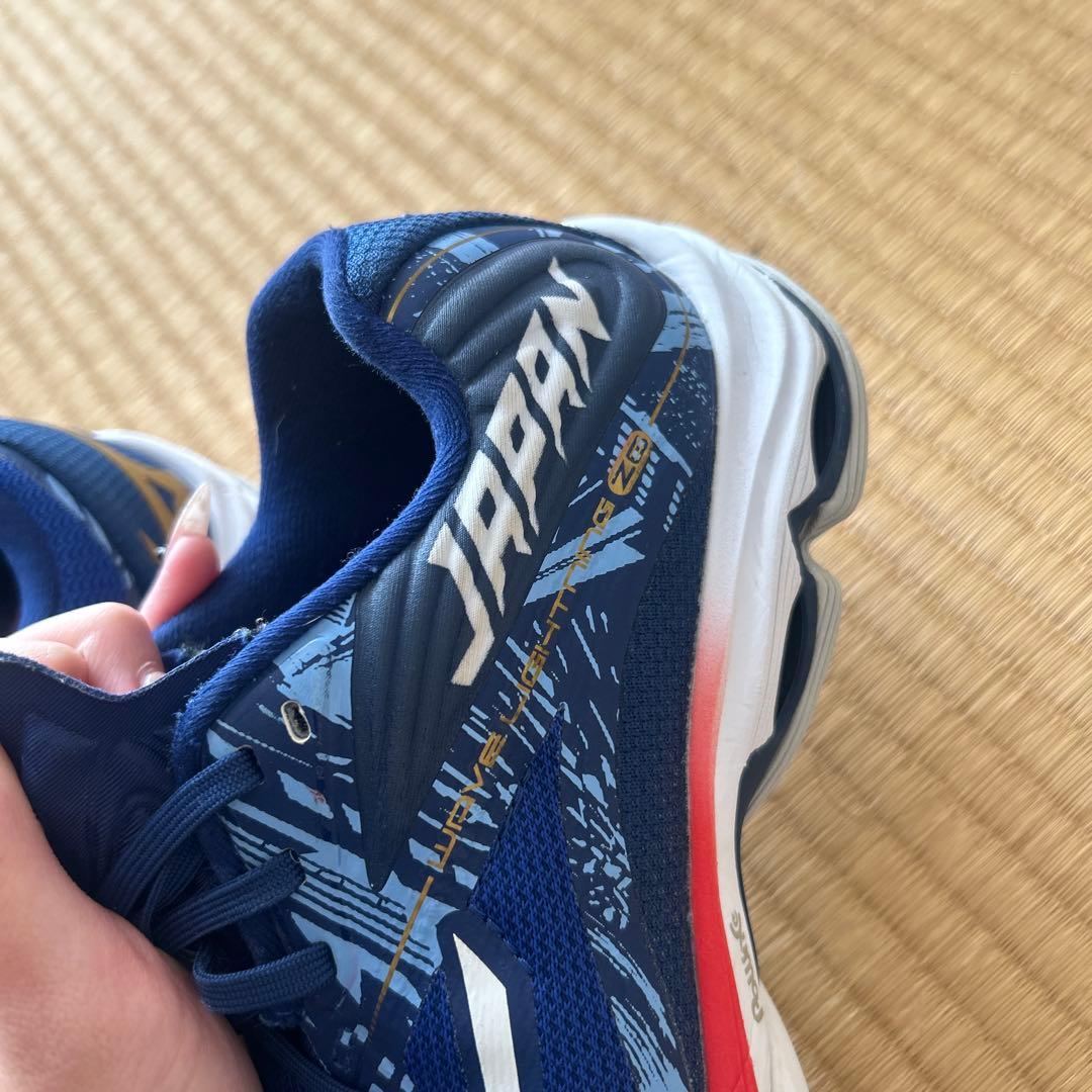 Mizuno バレーボールシューズ ネイビー 24cm