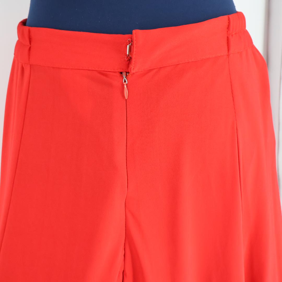 【フラメンコ衣装】レッド prima boutique ファルダ スカート