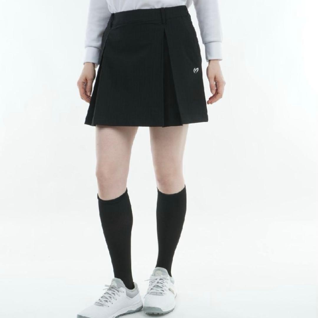 パーリーゲイツ‪☆新品 マスターバニー ドビーチェック ストレッチ スカート