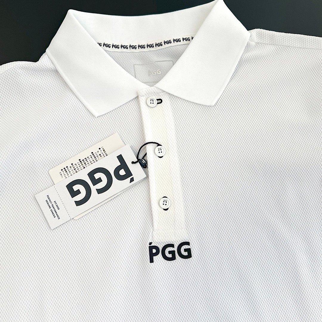 149 PGG 新品タグ付き 半袖ポロシャツ ホワイト 白 サイズ5 L