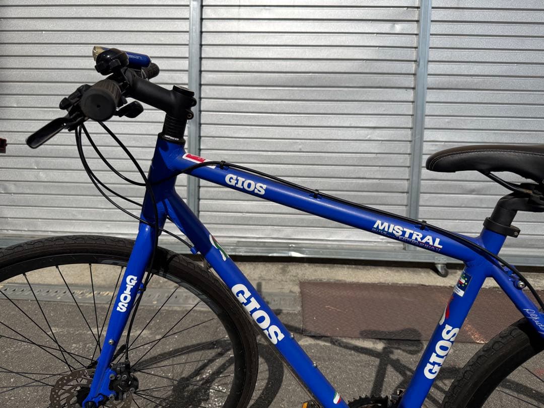 GIOS MISTRAL 青 クロスバイク 480mm