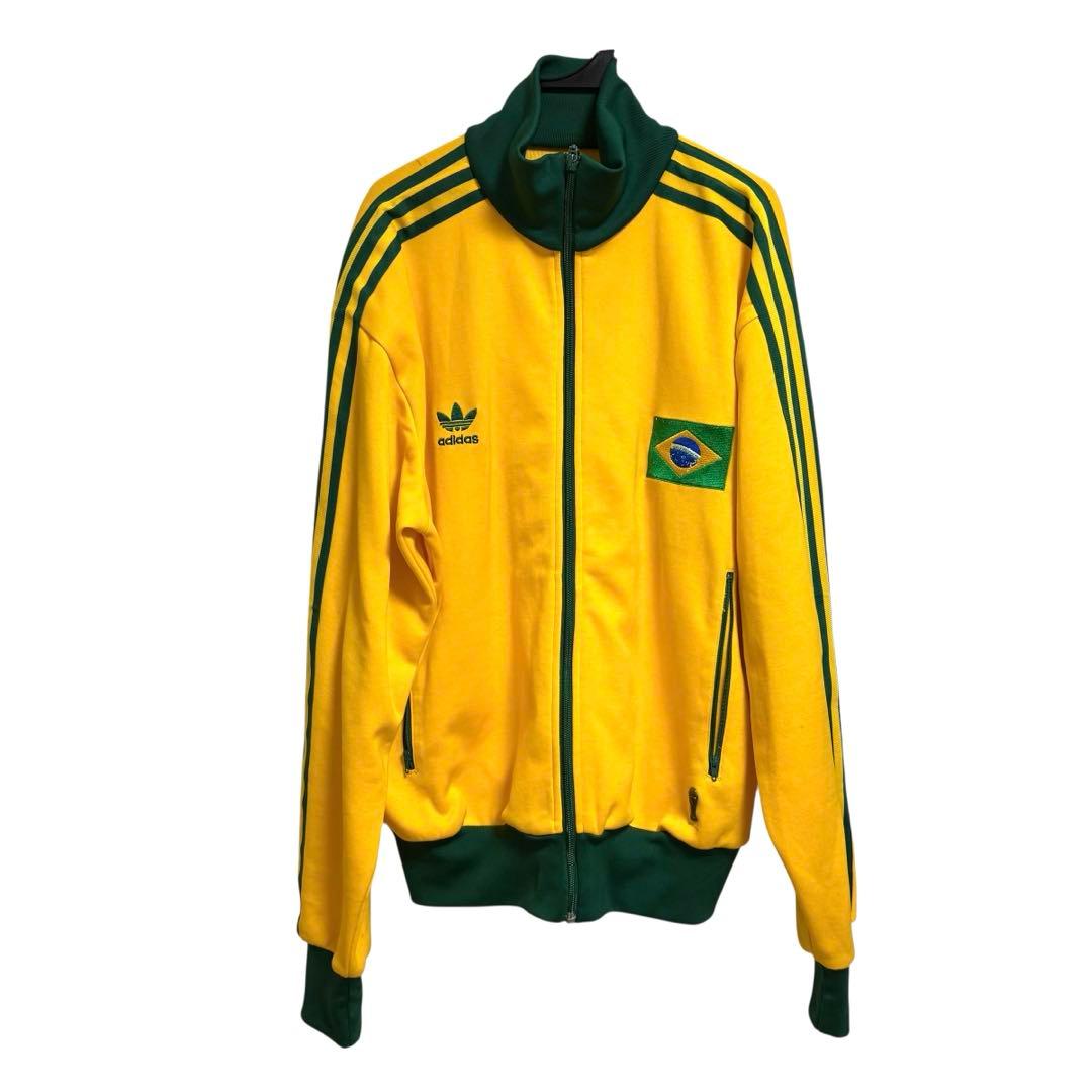 adidas ブラジル代表　トラックジャケット　ジャージ　ワールドカップ　万国旗