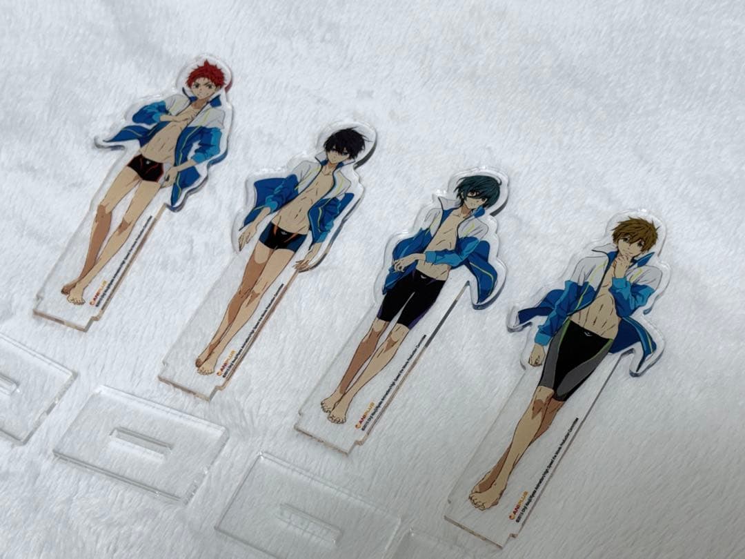 free! ハイスピード 劇場版特典 遙 真琴 旭 郁弥　アクリルスタンド