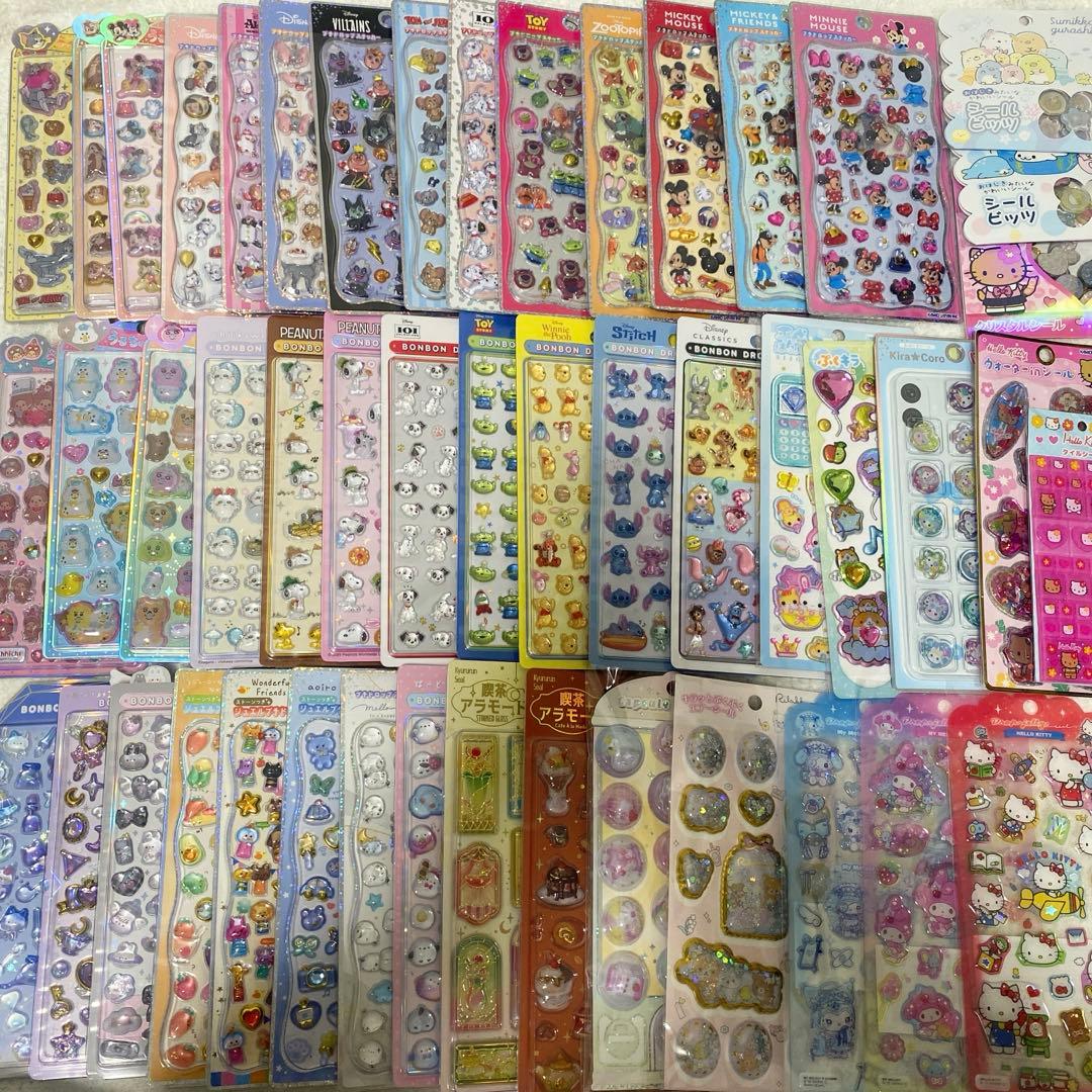 【正規品】ボンボンドロップシール プチドロ ❤︎ ディズニー　まとめ売り