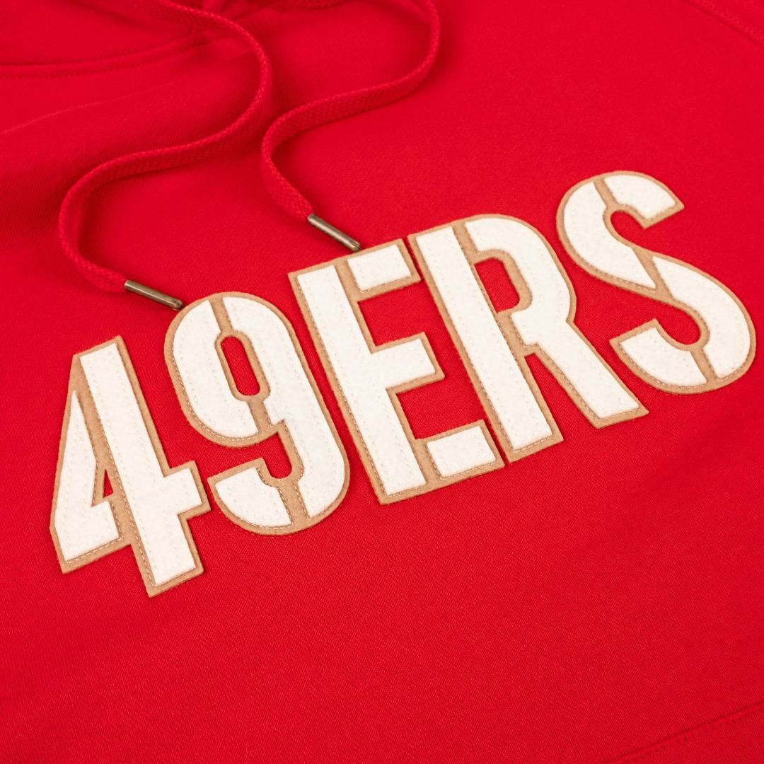 新品　SF 49ers Lサイズ　フーディ アメフト フレンチ・テリー