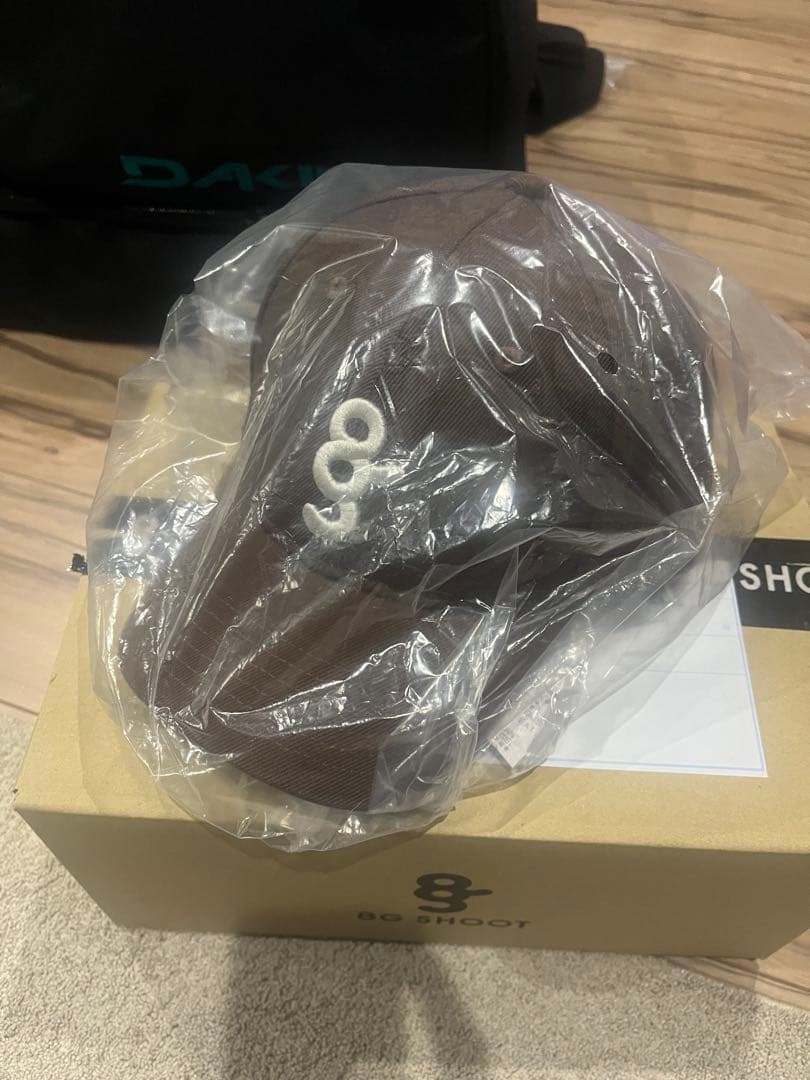 8gshoot キャップ　ゴルフ　エイジーシュート　窪塚陽介　ブラウン