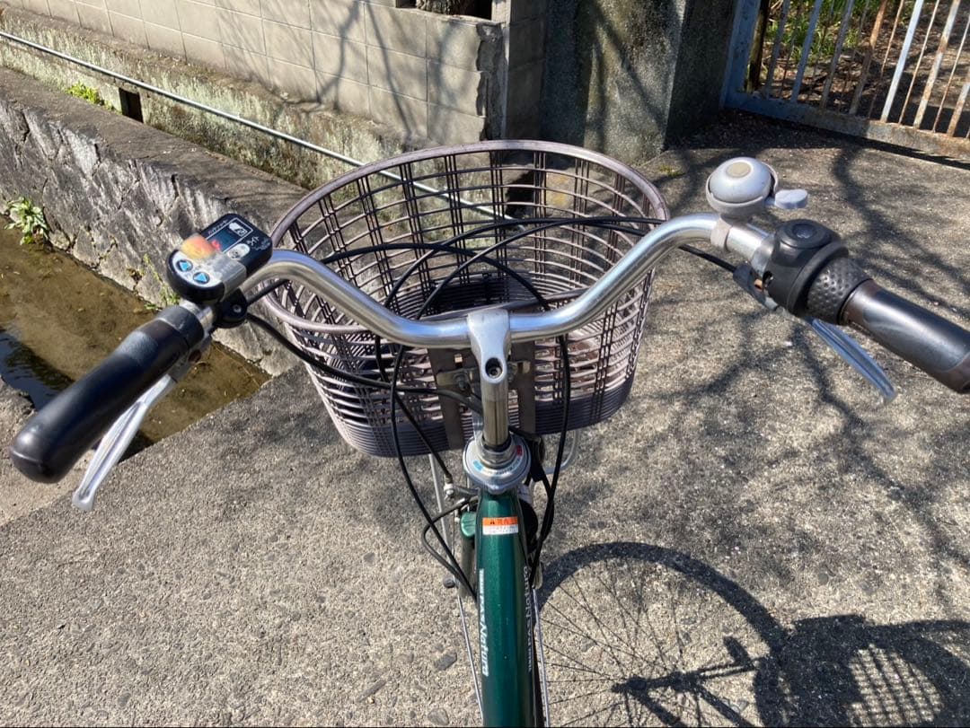 お値下げ可能です引き取り可能です。ヤマハ　ナチュラ　電動アシスト自転車 グリーン