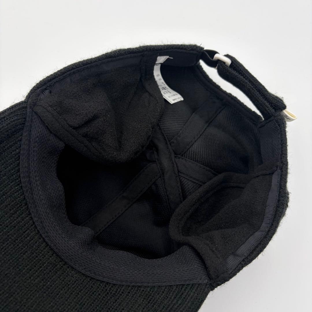 【デサント】DESCENTE GOLF キャップ 耳当て付 ポンポン　帽子