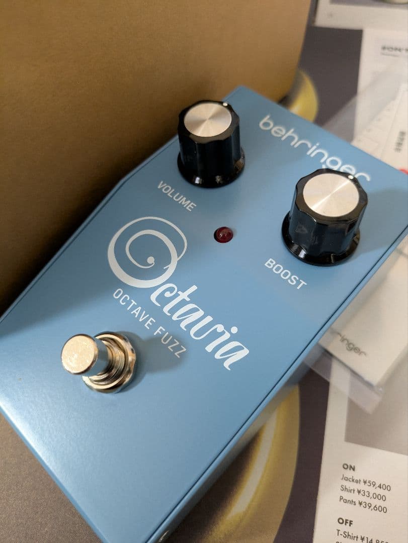 【新品】BEHRINGER Octavia Octave Fuzz