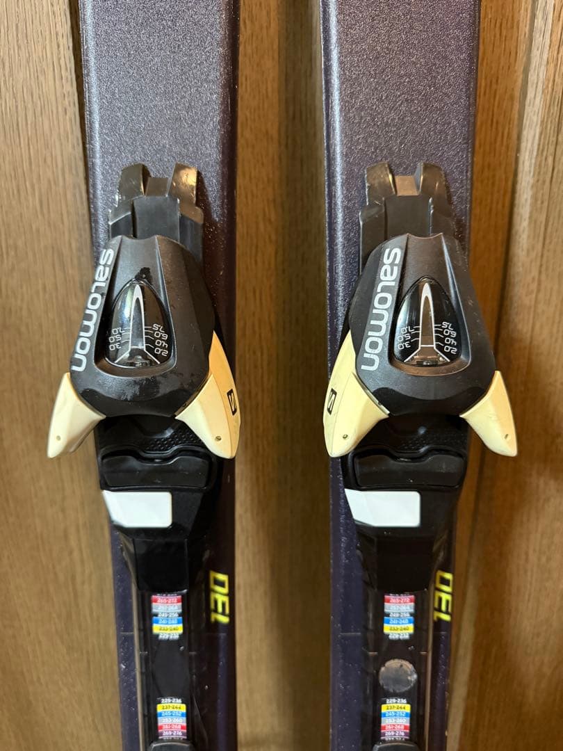 あ*み様 SALOMON サロモン ジュニア用スキー板 130cm ビンディング