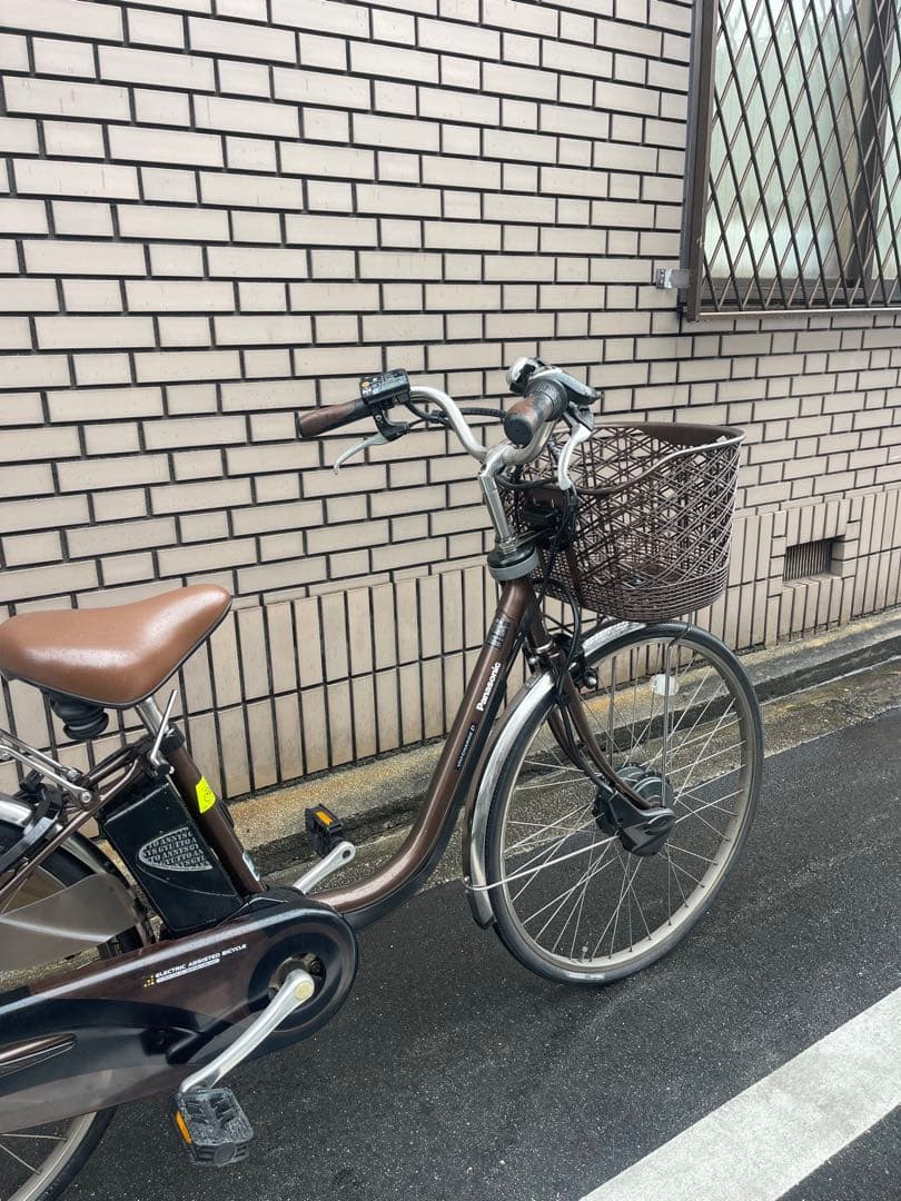 26インチパナソニック電動アシスト自転車8.9ah