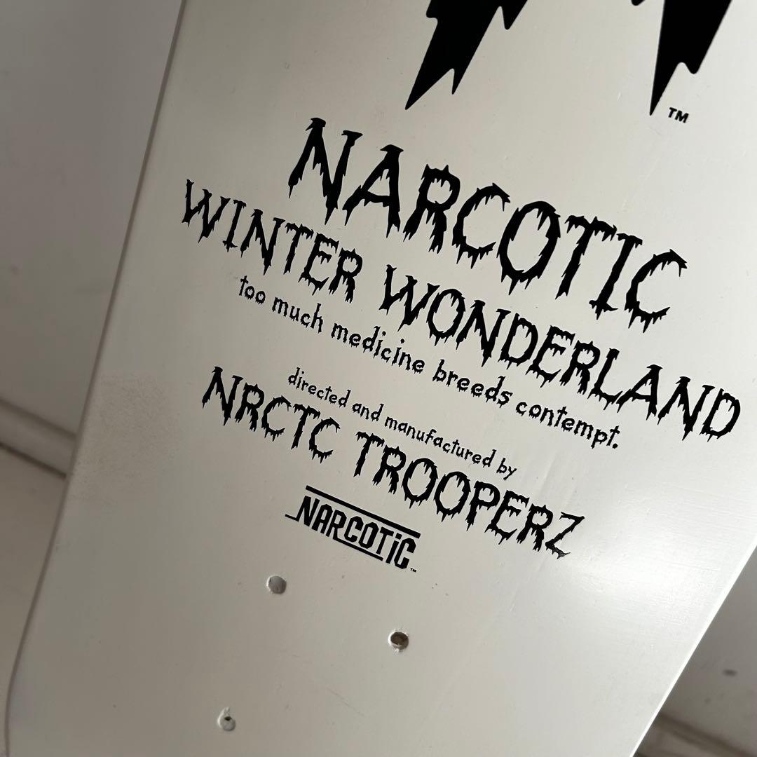 00s 初期 NARCOTIC ナーコティック スケートボード スケボーデッキ