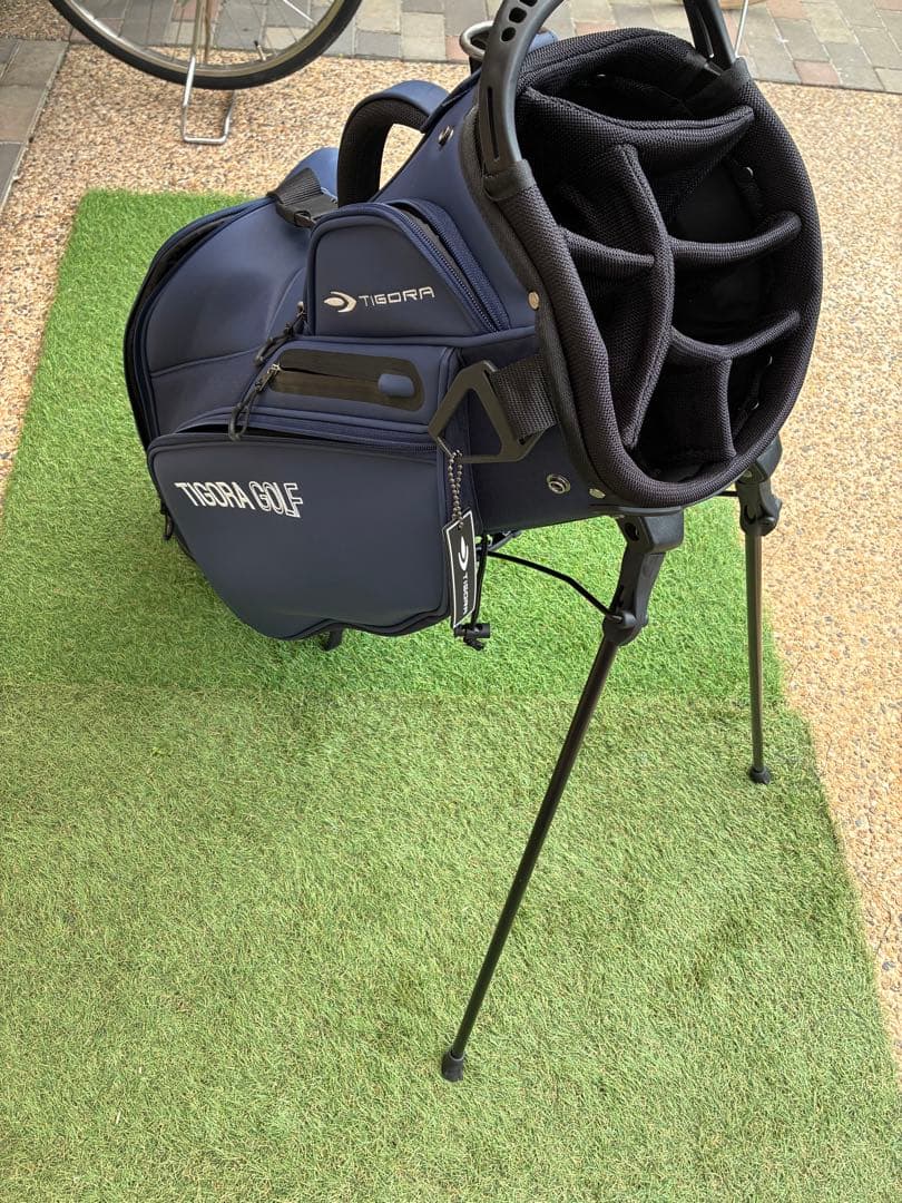 TIGORA GOLF スタンドバッグ ネイビー