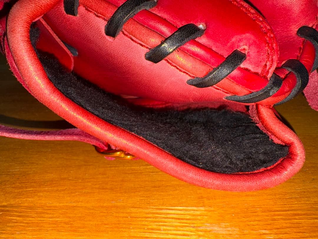 Nike 軟式グローブ キャッチャーミット　赤　城島モデル