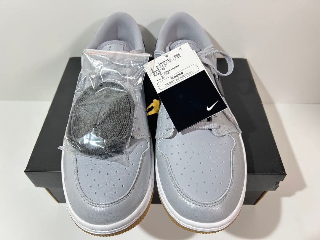 【新品】27.5cm NIKE エアジョーダン1ロー ゴルフ ウルフグレーガム