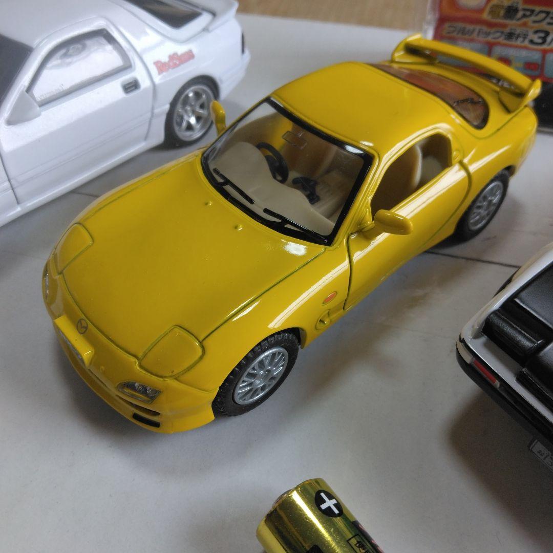 ミニカーセット RX-7とAE86，ダイキャスト製