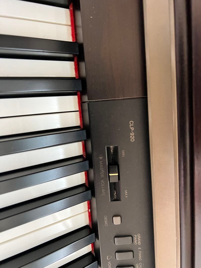 ヤマハクラビノーバ、CLP920、88鍵盤、ピアノ強弱