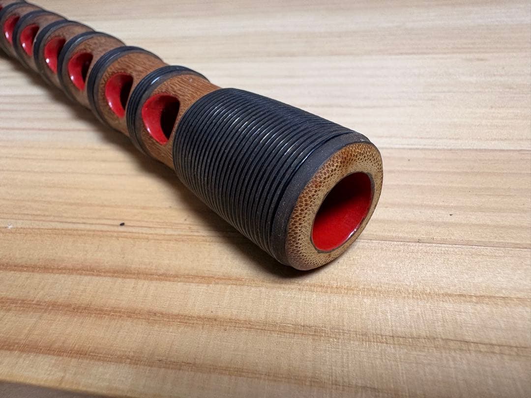 龍笛　本管　雅楽器　約40cm