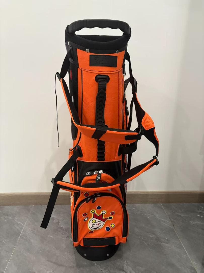 スコッティキャメロン　キャディバッグ　スタンド式　 ゴルフバッグ オレンジ