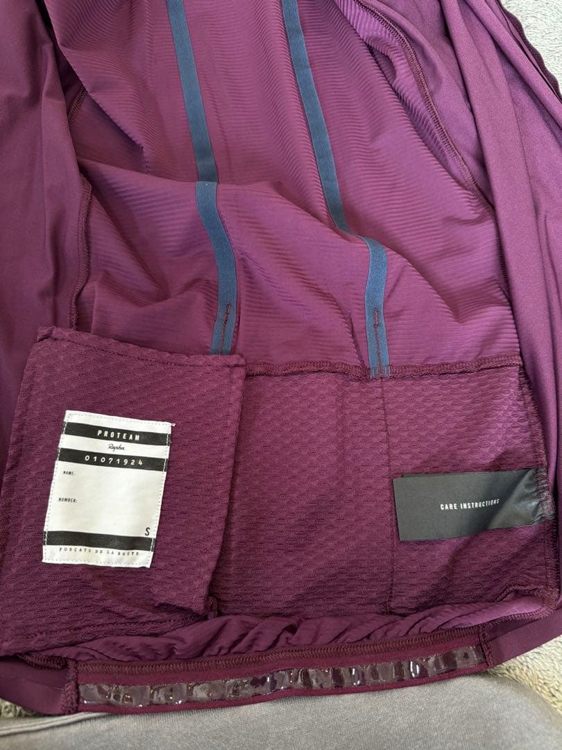 Rapha サイクルジャージ S パープル