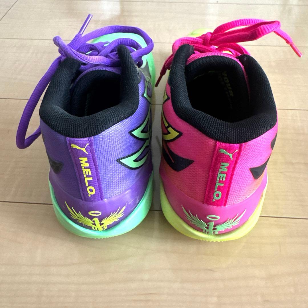 PUMA × LaMeloBall MBシリーズバスケットシューズNITRO搭載