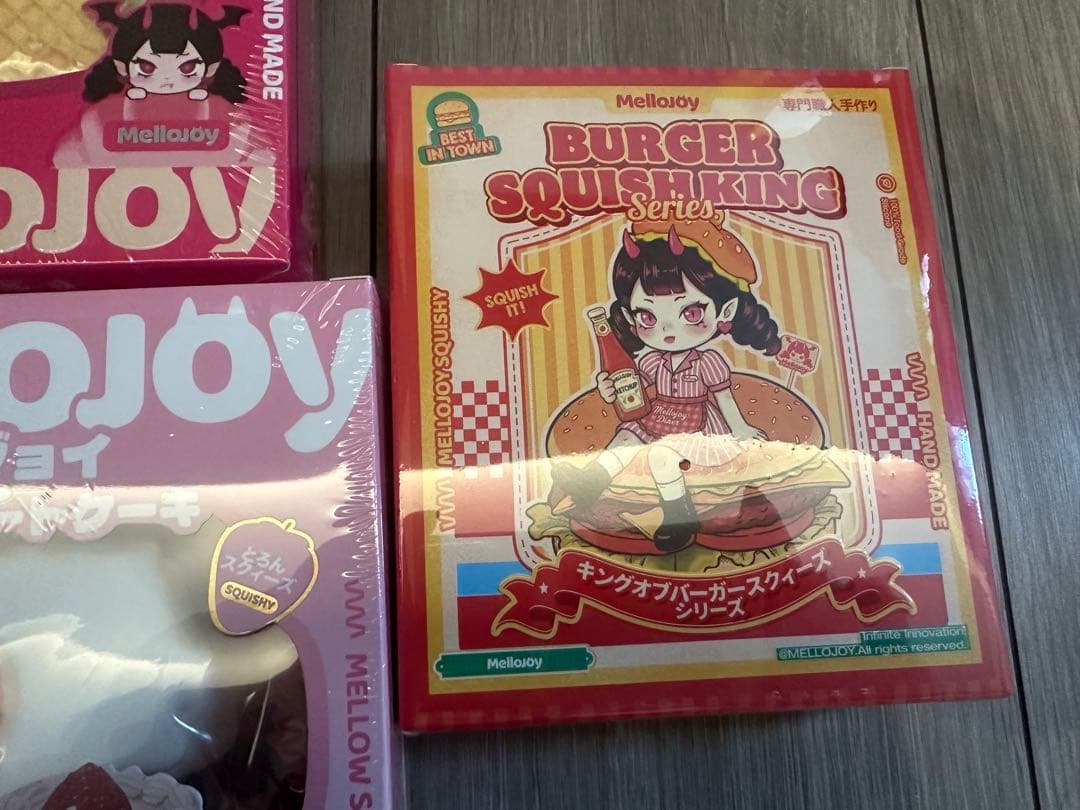 メロジョイ mellojoy ショートケーキ　スクイーズ まとめ売り5点　未開封