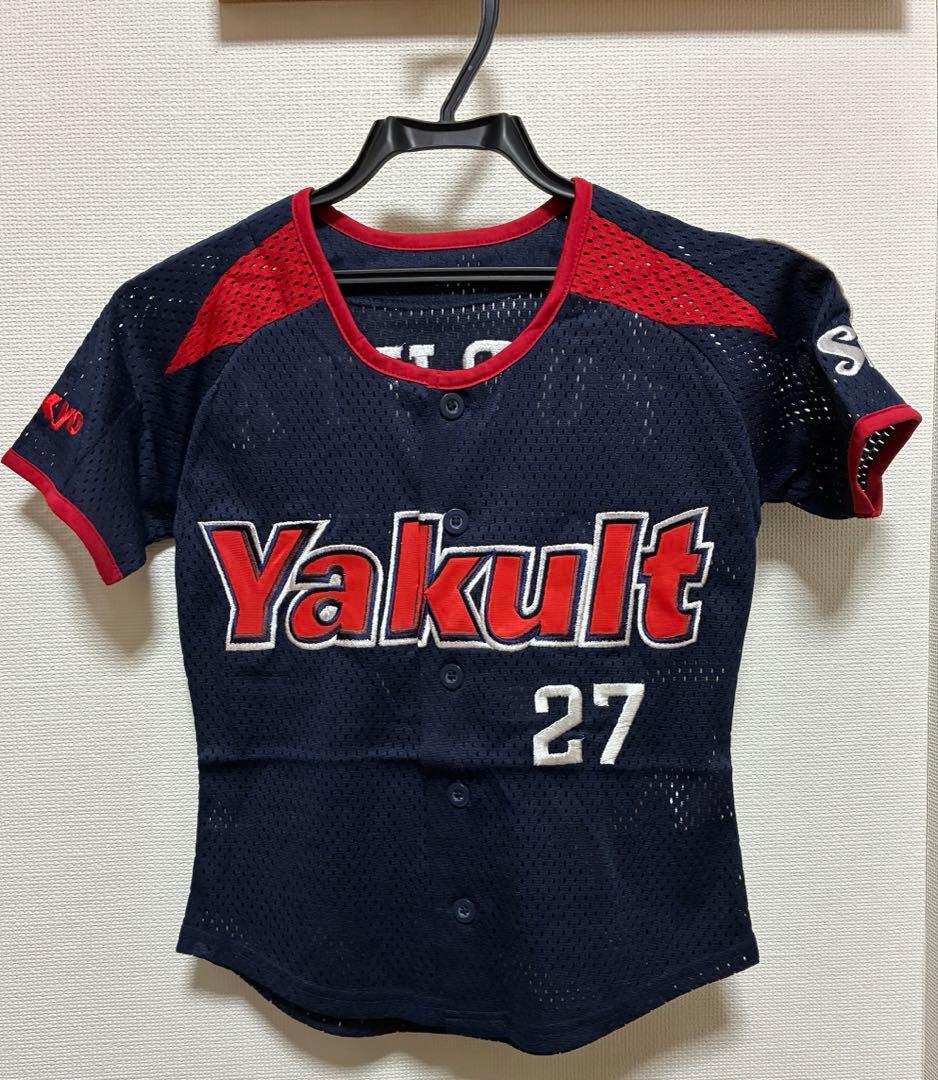 ヤクルトスワローズ　古田敦也　ユニホーム　キッズサイズ　M