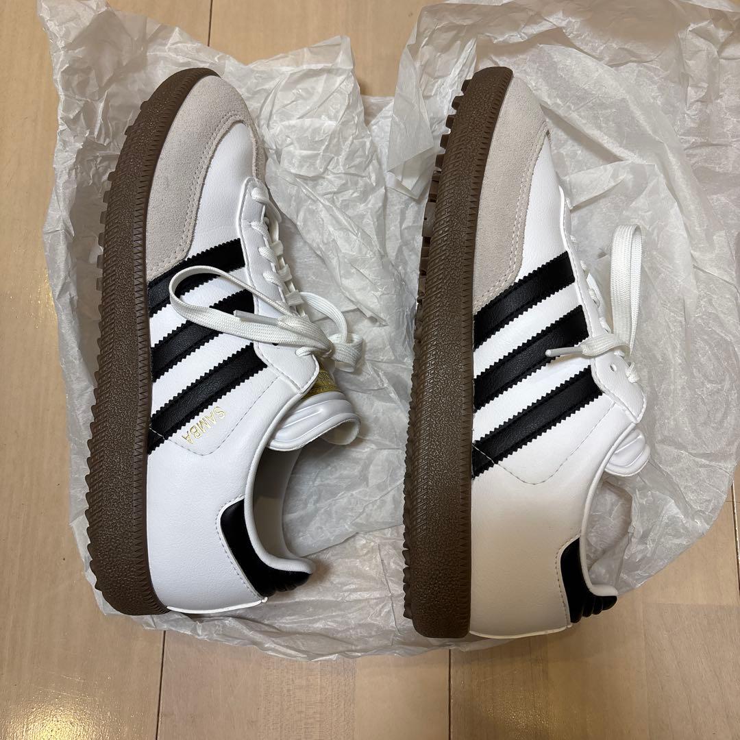 【専用出品】adidas SAMBA ゴルフシューズ　25.0cm